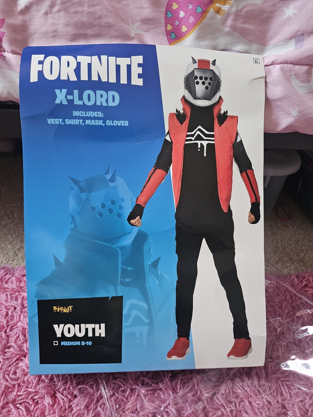 Fortnite X-Lord Costume Boys Medium Like New